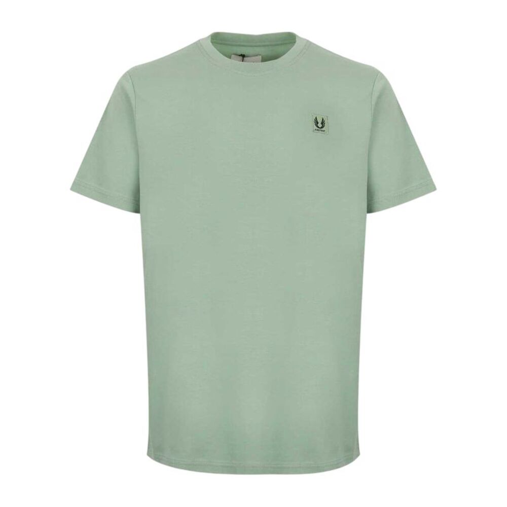 Firetrap Mens Patch Crew Neck / Green